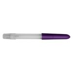 27 Oz. Hand Sanitizer Spray With Ballpoint Pen - Purple