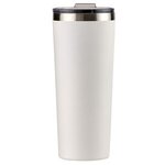 28 oz. Everest Powder Coated Stainless Steel Tumbler - White