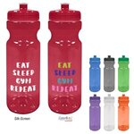 28 Oz. Poly-Clear Fitness Bottle