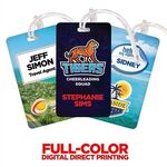 2.5" x 4.25" Deluxe Full Color Luggage Tag -  