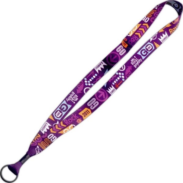 Main Product Image for Custom Printed Lanyard Dye-Sublimated 3/4 inch