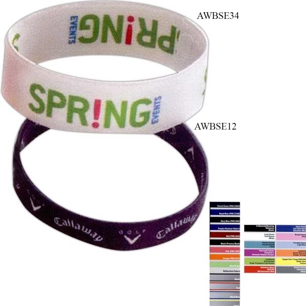 Main Product Image for 3/4" Stretchy Elastic Sublimated Bracelet