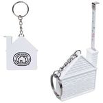 Buy Custom Imprinted Key Tag with House Shaped Tape Measure 3 ft