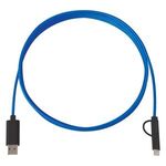 3-In-1 10 Ft. Braided Charging Cable -  