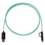 3-In-1 10 Ft. Braided Charging Cable -  