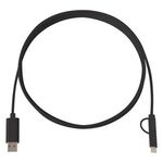 3-In-1 10 Ft. Braided Charging Cable -  