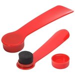 3-In-1 Shoe Gadget: Shine, Brush & Horn - Medium Red