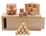Buy Promotional 3-in1 Wooden Puzzle Box Set