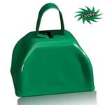 3" Metal Cowbell - Assorted Colors - Green