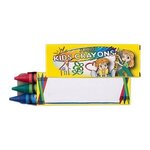 3 Pack Jumbo Crayons - Yellow