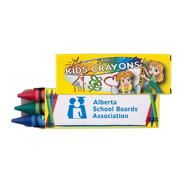 Main Product Image for 3 Pack Jumbo Crayons