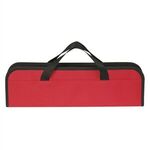 3-Piece BBQ Set In Case - Red