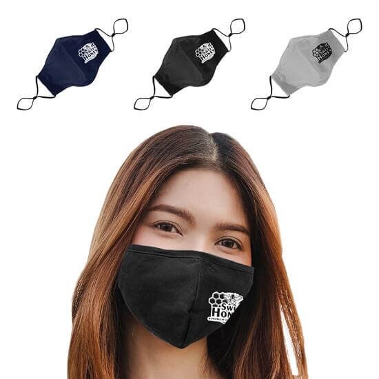 Main Product Image for 3 Ply Cotton Fitted Mask