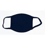3-PLY Protective Cotton Mask -  Navy Blue