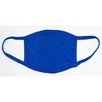 3-PLY Protective Cotton Mask -  Royal Blue