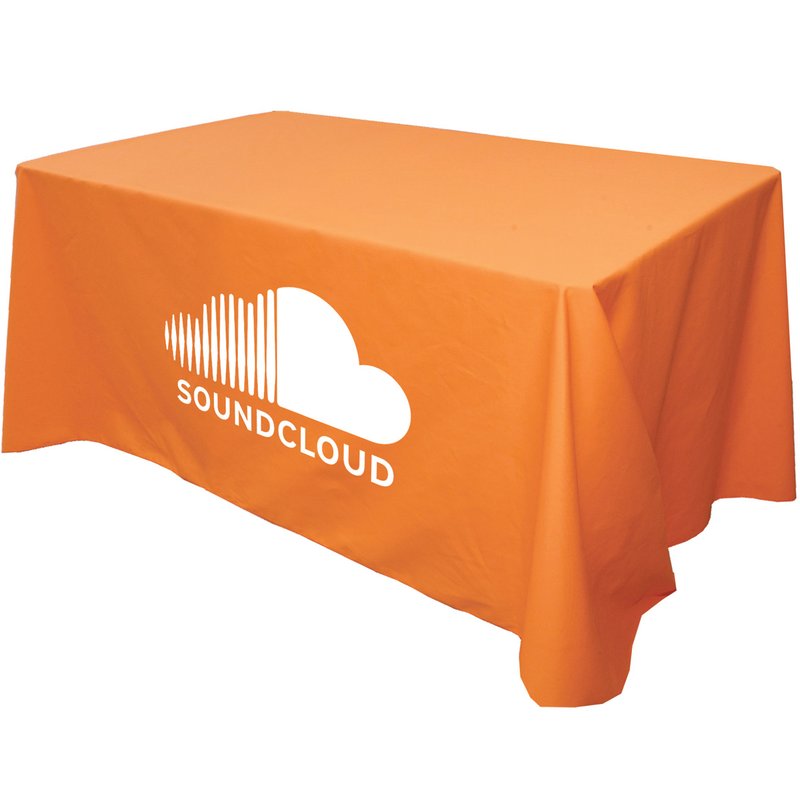 Main Product Image for Trade Show Table Cover Custom Printed 3 Sided Flat