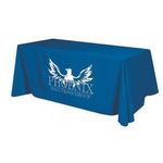 3 Sided Polyester Flat Table Cover-Screen Printed 6ft -  