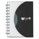 3" x 4" Mini Spiral Notebook - Frost Blk