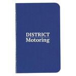 3" x 5" Cannon Notebook - Blue
