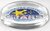 Buy custom imprinted 3" x 5" x 3/4" - Oval Glass Award Paperweight - Full Color with your logo