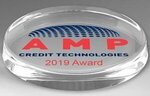 Buy 3" x 5" x 3/4" - Oval Glass Award Paperweight - Silkscreen