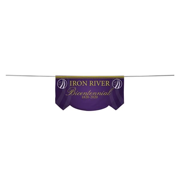 Main Product Image for Custom Parade Banner Scallop Bottom Kit 3' x 6'