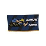 Buy Parade Banner Straight Bottom Graphic &Gold Fringe 3