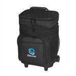 30 CAN ROLLING COOLER - Black