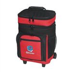 30 CAN ROLLING COOLER - Red
