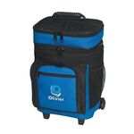 30 CAN ROLLING COOLER - Royal Blue