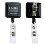 OLMSTED VL 30" Cord Square Retractable Badge Reel 