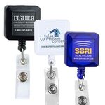 OLMSTED VL 30" Cord Square Retractable Badge Reel 