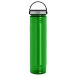 32 oz. Adventure Water Bottle with EZ Grip lid - Transparent Green