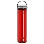 32 oz. Adventure Water Bottle with EZ Grip lid - Transparent Red