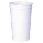 32 oz. Smooth - Stadium Cup - White