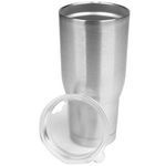 32 oz. Stainless Steel, Double Walled, Vacuum Insulated - Stainless Steel