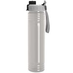 32 oz. The Adventure Transparent Bottle with Quick Snap Lid - Clear