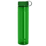 32 oz. The Adventure Transparent Bottle with Tethered lid - Transparent Green