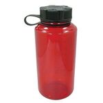 32oz Sport Bottle - Translucent Red
