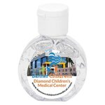 "CirPal" 1 oz Compact Hand Sanitizer Antibacterial Gel in Round