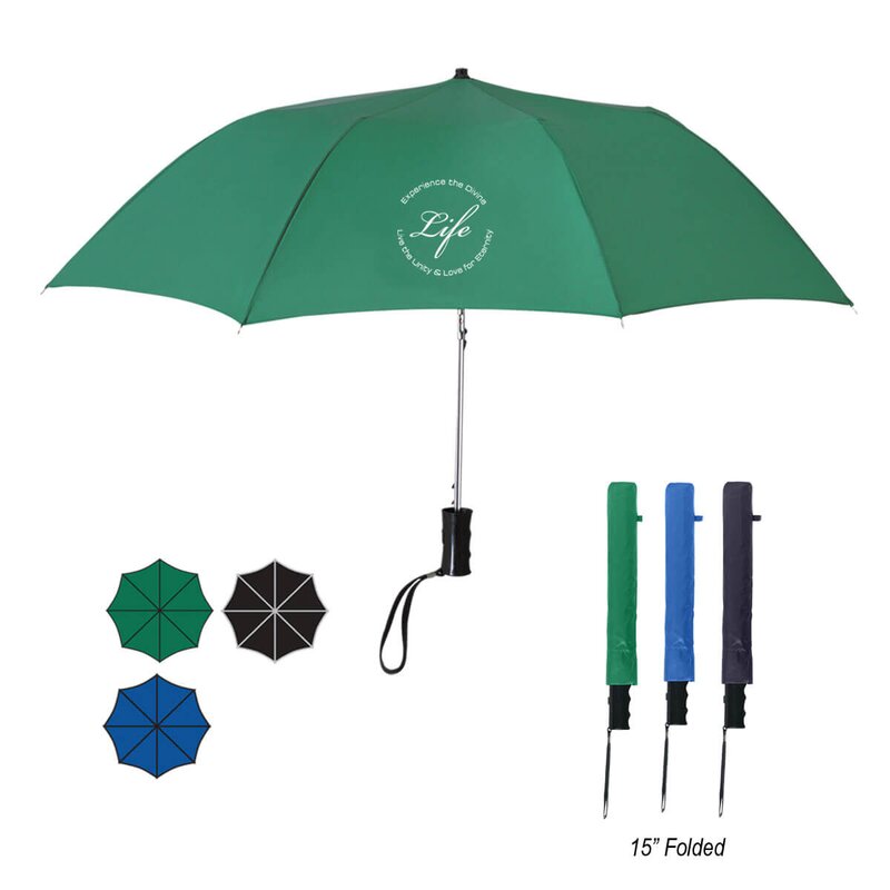 Main Product Image for Advertising 36" Arc Telescopic Folding Automatic Umbrella