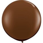 36" Fashion Color Giant Latex Balloon - Chocolate Brown