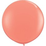 36" Fashion Color Giant Latex Balloon - Coral