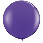 36" Fashion Color Giant Latex Balloon - Purple Violet