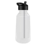 36 oz. The Prism - Tritan Bottle with Flip Straw lid - Clear