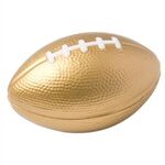 3.5" Football Stress Reliever (Small) - Gold