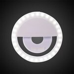 3.5" White Selfie/Encore/Concert Ring Light - White