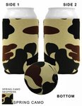 3MM Neoprene Beverage Sock - Spring Camo