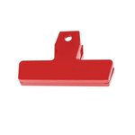 4" Bag Clip - Red