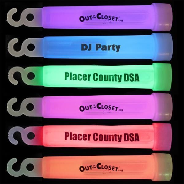 Main Product Image for Custom Printed Glow Stick 4 inches